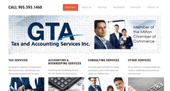 Desktop Screenshot of gtataxandaccounting.com